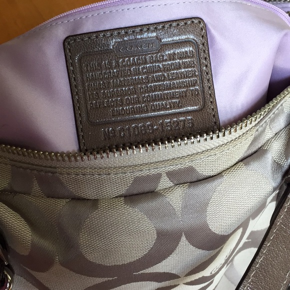 Coach Signature Satchel shoulder bag - Picture 5 of 7